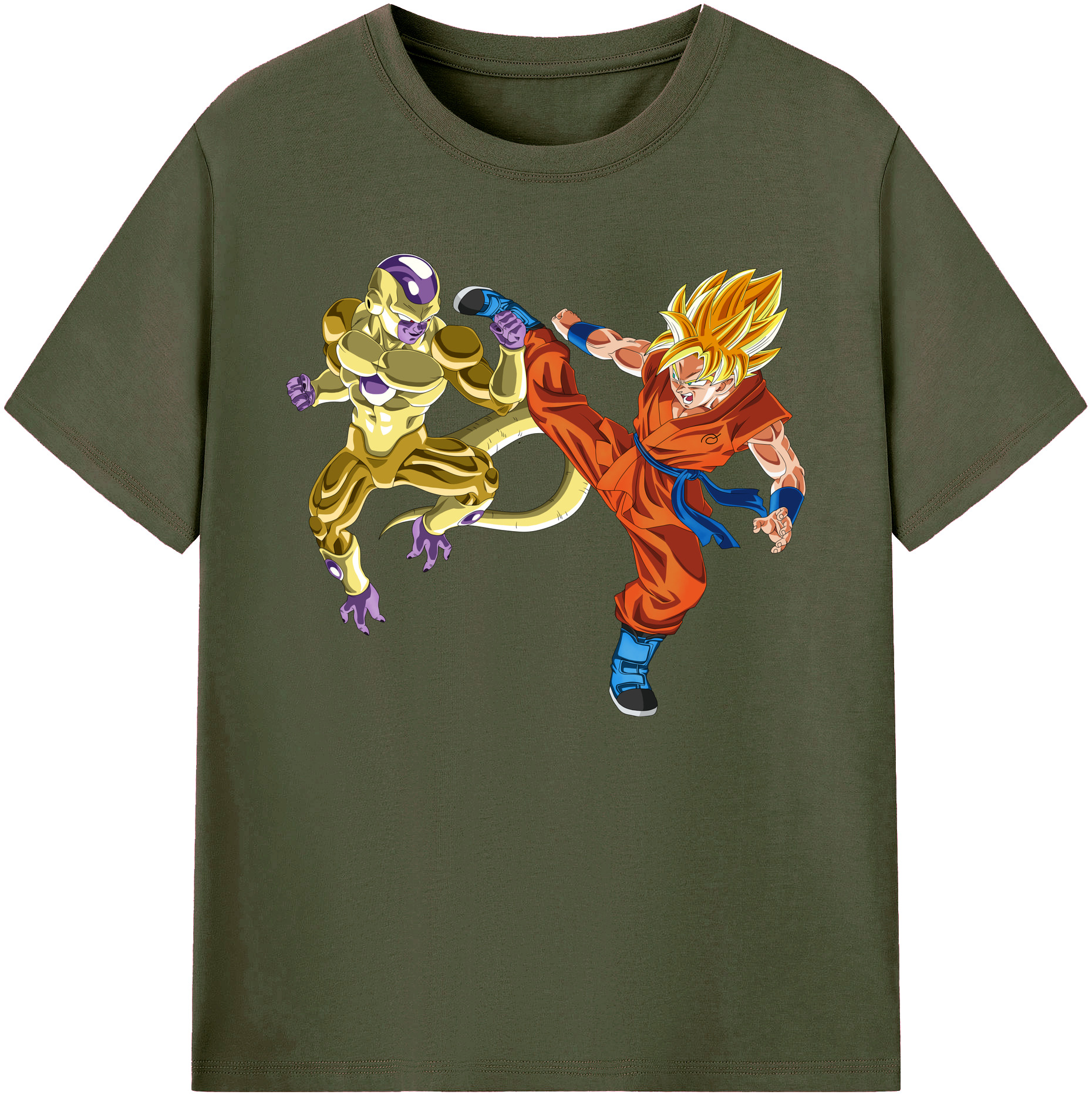 （画像用） ドラゴンボール DRAGON BALL 綿100％ メンズ半袖Tシャツ｜肌触りやわらか＆通気性
